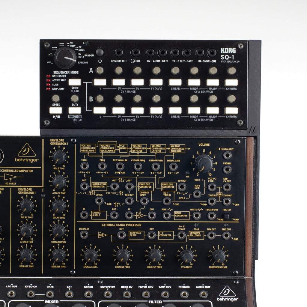 Behringer Eurorack Stand 3-Tier Extension - KORG SQ-1- BT3SQ - Black
