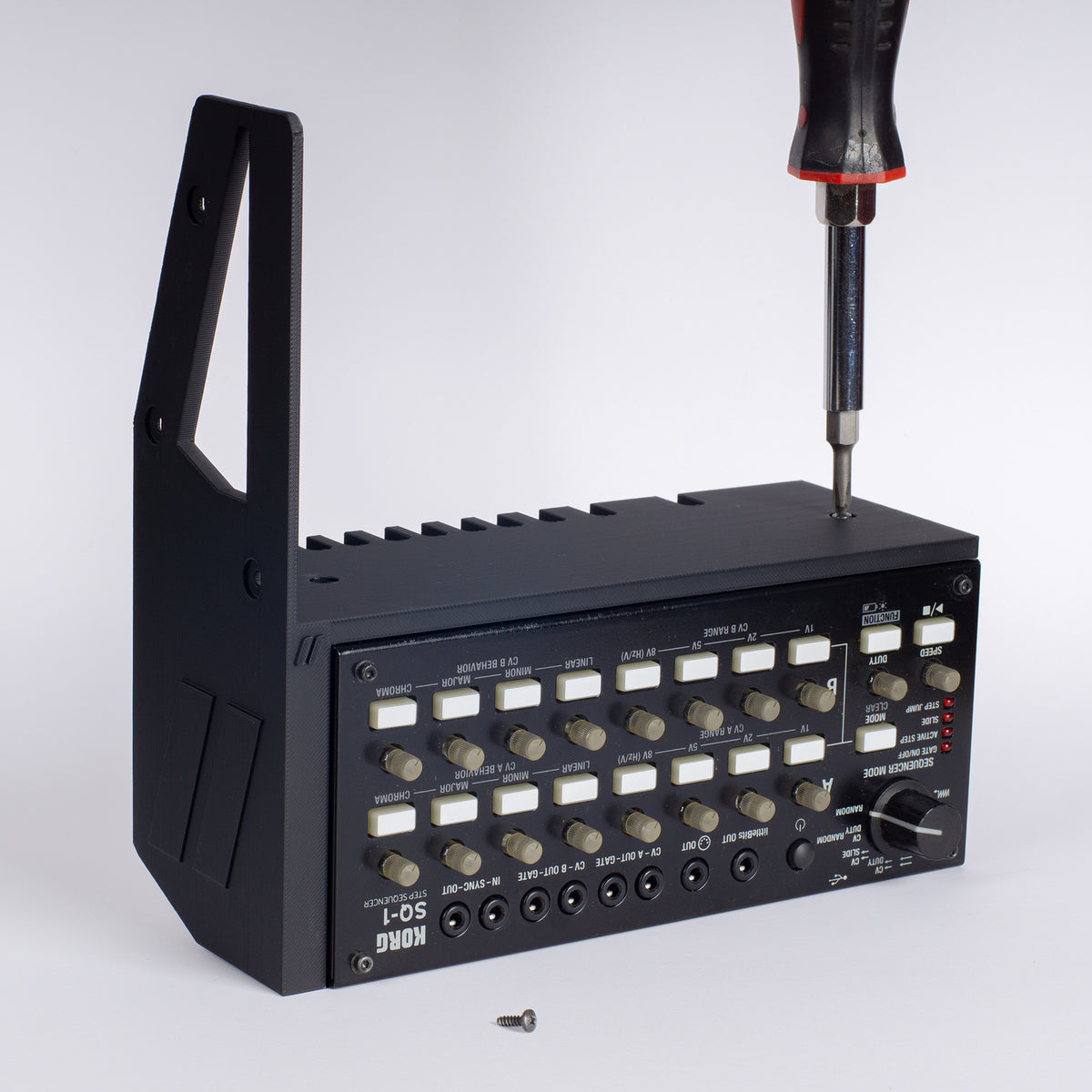 Behringer Eurorack Stand 3-Tier Extension - KORG SQ-1- BT3SQ - Black