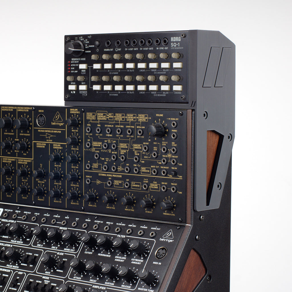 Behringer Eurorack Stand 3-Tier Extension - KORG SQ-1- BT3SQ - Black