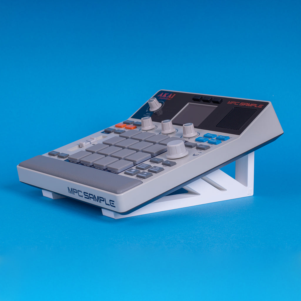 Akai MPC Sample Stand – 15° – White