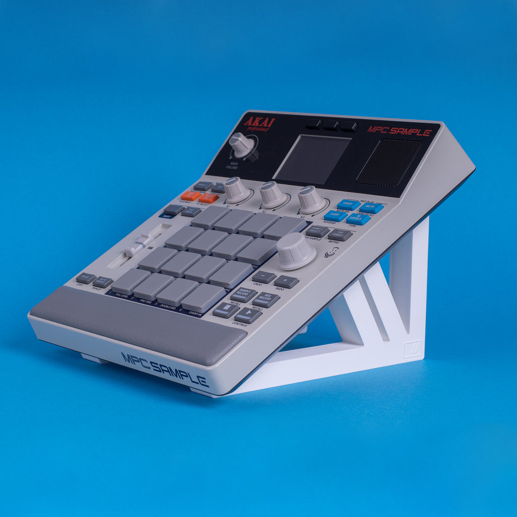 Akai MPC Sample Stand – 30° – White